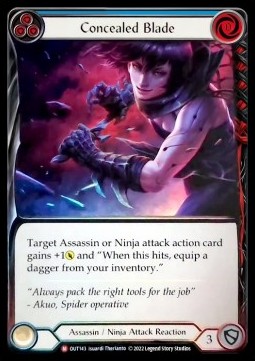 Concealed Blade (Regular) - Outsiders
