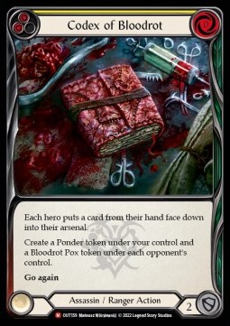 Codex of Bloodrot (Regular) - Outsiders