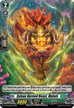 Sylvan Horned Beast, Mafels [D Format] (V.2 - Promo) - D-Promos