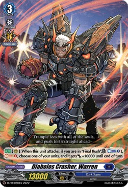 Diabolos Crusher, Warren [D Format] (V.1 - Promo) - D-Promos