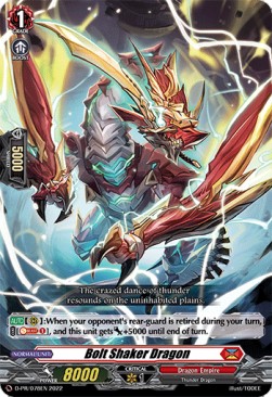 Bolt Shaker Dragon [D Format] (V.1 - Promo) - D-Promos