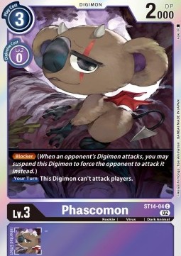 Phascomon (ST14-04) - Advance Deck: Beelzemon