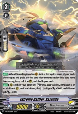 Extreme Battler, Sazanda [V Format] - V-Promos