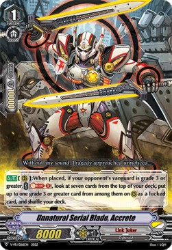 Unnatural Double Edge, Accrete [V Format] - V-Promos