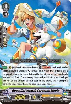 Bountiful-growth Sorcerer, Maqin [V Format] - V-Promos