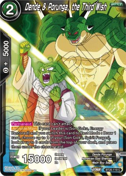 Dende & Porunga, the Third Wish - Power Absorbed