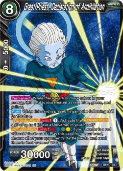 Great Priest, Declaration of Annihilation - Power Absorbed