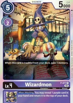 Wizardmon (P-077) - Advance Deck: Beelzemon