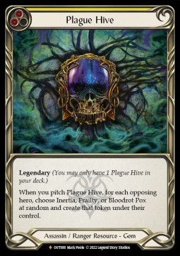 Plague Hive (Cold Foil) - Outsiders
