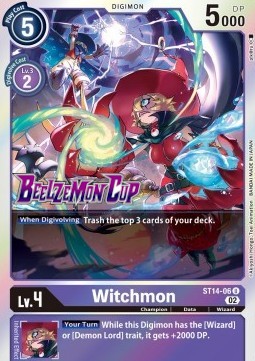 Witchmon (ST14-06) - Promos: Starter Deck