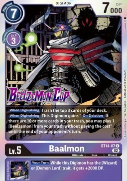 Baalmon (ST14-07) - Promos: Starter Deck