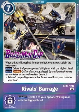 Rivals' Barrage (ST14-12) - Promos: Starter Deck