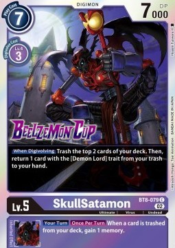 SkullSatamon (BT8-079) - Promos: Starter Deck