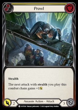 Prowl (Yellow) (Rainbow Foil) - Outsiders