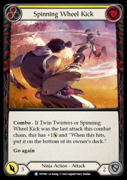 Spinning Wheel Kick (Yellow) (Regular) - Outsiders