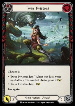Twin Twisters (Red) (Regular) - Outsiders
