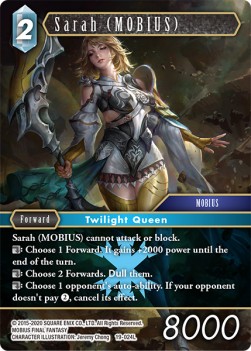 Sarah (MOBIUS) (19-024) (V.1) - From Nightmares