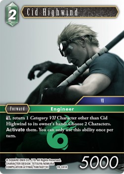 Cid Highwind (19-041) - From Nightmares