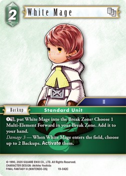 White Mage (19-042) - From Nightmares