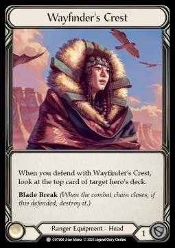 Wayfinder's Crest (Rainbow Foil) - Outsiders