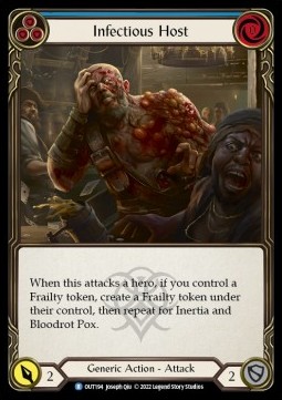 Infectious Host (Blue) (Regular) - Outsiders