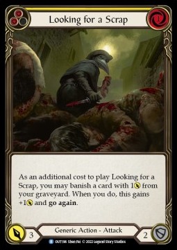 Looking for a Scrap (Yellow) (Regular) - Outsiders