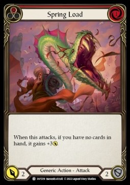 Spring Load (Red) (Rainbow Foil) - Outsiders