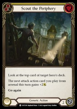 Scout the Periphery (Yellow) (Regular) - Outsiders