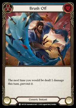 Brush Off (Blue) (Regular) - Outsiders