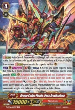 True Eradicator, Finish Blow Dragon [G Format] (V.1 - Triple Rare) - Tempesta di Fiori