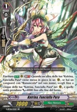 Pure Maiden, Katrina [G Format] (V.1 - Double Rare) - Tempesta di Fiori