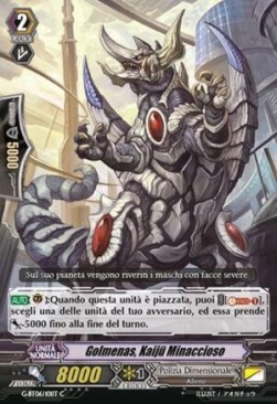Menacing Monster, Golmenas [G Format] - Tempesta di Fiori
