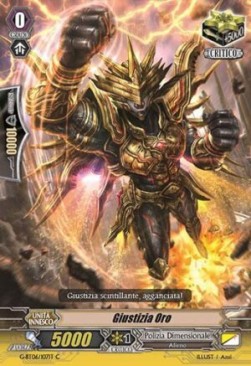 Justice Gold [G Format] - Tempesta di Fiori