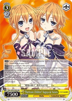 "Hurricane Children" Kaguya & Yuzuru (V.1 - Double Rare) - Date A Live Vol.2