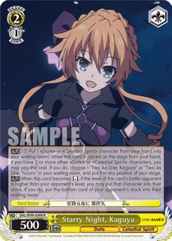 Starry Night, Kaguya (V.1 - Rare) - Date A Live Vol.2
