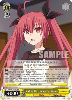 Finding the Impostor, Kotori - Date A Live Vol.2