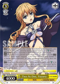 Two As One, Yuzuru - Date A Live Vol.2
