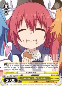 Innocent Bud, Kotori - Date A Live Vol.2