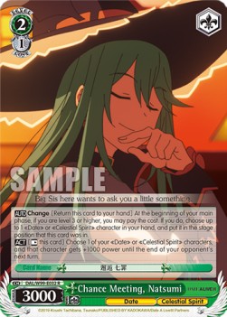 Chance Meeting, Natsumi (V.1 - Rare) - Date A Live Vol.2
