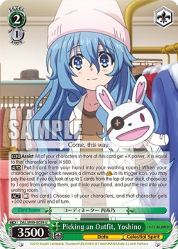 Picking an Outfit, Yoshino - Date A Live Vol.2