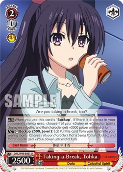Taking a Break, Tohka - Date A Live Vol.2