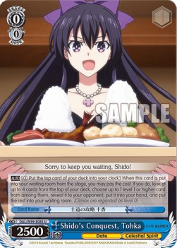 Shido's Conquest, Tohka - Date A Live Vol.2