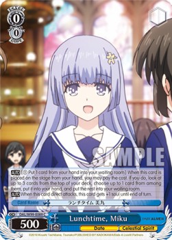 Lunchtime, Miku - Date A Live Vol.2