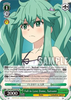 Fall in Love Dome, Natsumi (V.1 - Promo) - Date A Live Vol.2