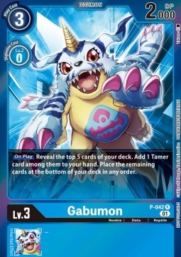 Gabumon (P-042) - Event Pack 4