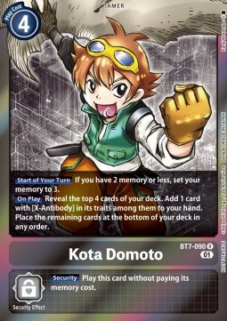 Kota Domoto (BT7-090) - Event Pack 4