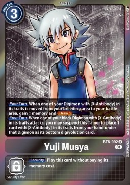 Yuji Musya (BT8-092) - Event Pack 4