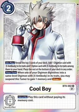 Cool Boy (BT9-092) - Event Pack 4