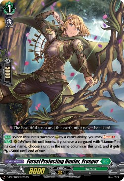 Forest Protecting Hunter, Prosper [D Format] (V.1 - Promo) - D-Promos