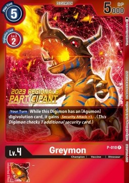 Greymon (P-010) (V.1) - Championship 2023 Promos